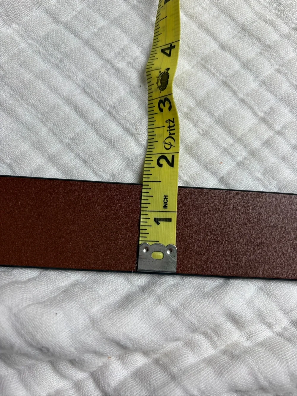 Polo Ralph Lauren Men’s Brown Leather Belt Silver Buckle Size 52 130 XL Big Tall